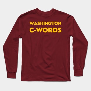 Washington C-Words Long Sleeve T-Shirt